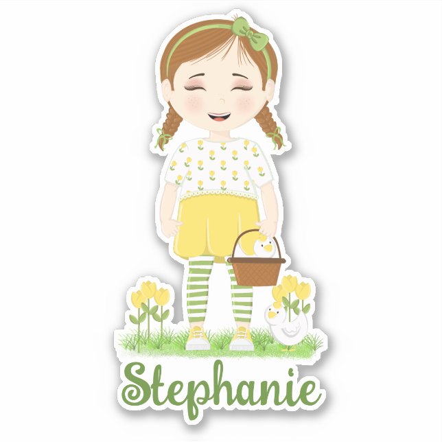 Sticker Anniversaire de Tulip (Devant)