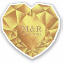 Anniversaire du Mariage du coeur de la Citrine d'o