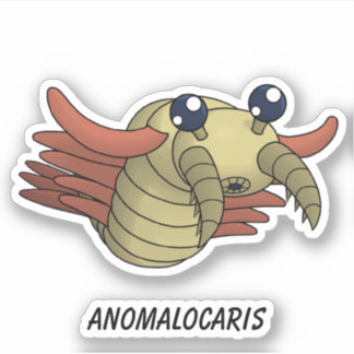 Sticker Anomalocaris - Vinyle animal préhistorique