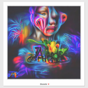 Sticker Anthrophobie 2