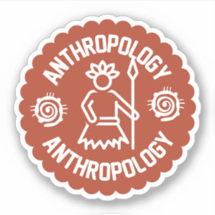 Sticker Anthropologie sociale, étudiant en anthropologie