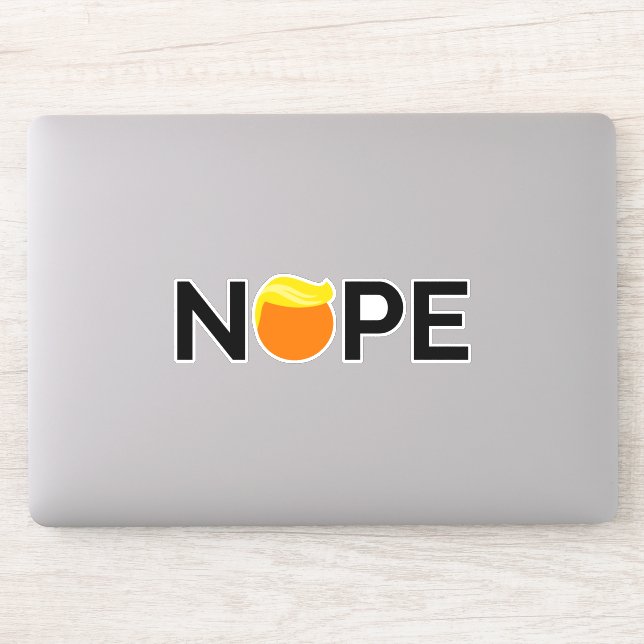 Sticker Anti-Trump - Nope Edition (Ordinateur)