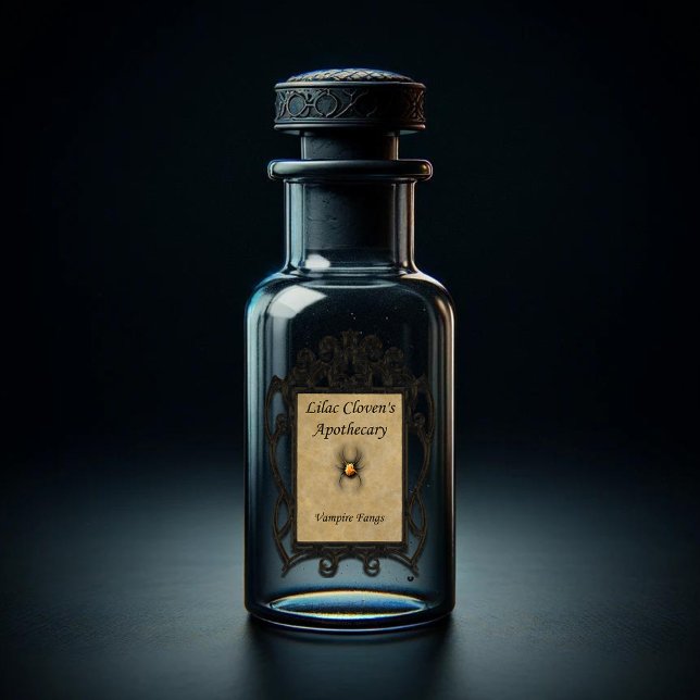 Sticker Apothécaire de Lilac Cloven : Les crocs de vampire (Créateur téléchargé)