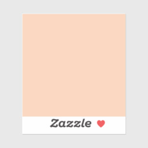Sticker Apricot (couleur solide)