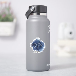 Sticker Aquarius Starry Constellation de nuit personnalisé