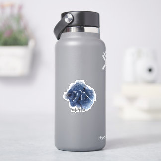 Sticker Aquarius Starry Constellation de nuit personnalisé