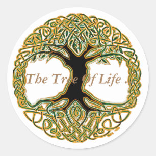 Sticker Arbre De Vie Classique Rond