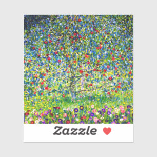 Sticker Arbre pomme Gustav Klimt