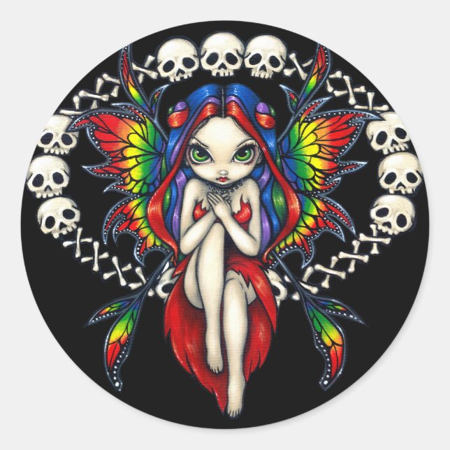 Sticker "Arc en ciel des os" (Devant)