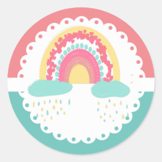 Sticker Arc-en-ciel pour fruits de Tootsie