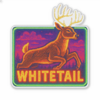 Sticker Arcade Whitetail