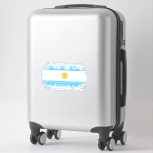 Sticker Argentina flag