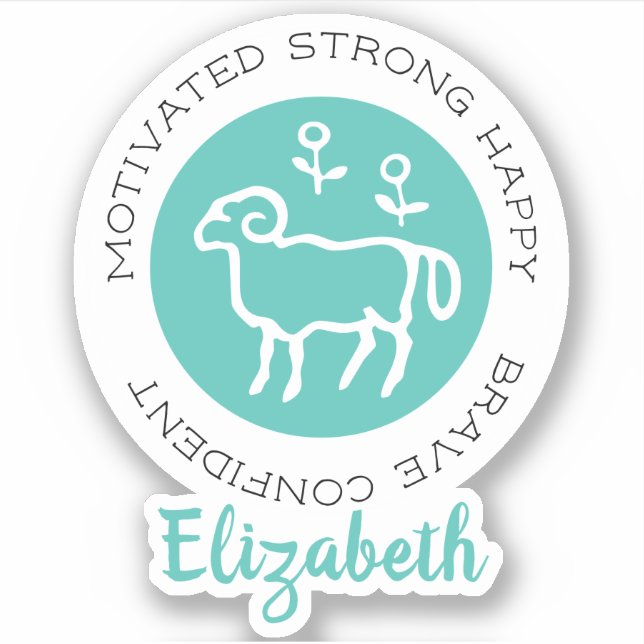 Sticker Aries (Devant)