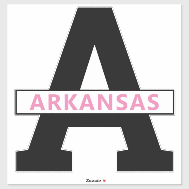 Sticker Arkansas (Feuille)