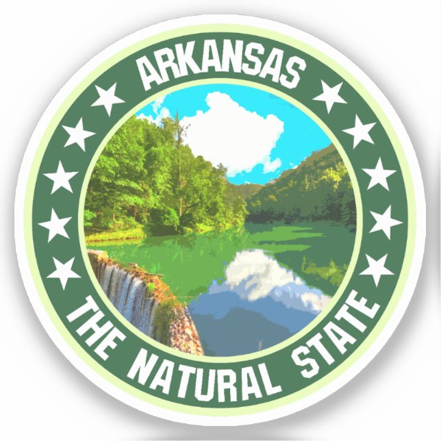 Sticker Arkansas (Recto)