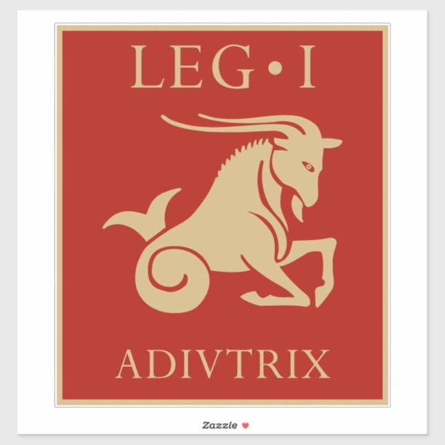 Sticker Armée impériale romaine - Legio I Adiutrix (Feuille)