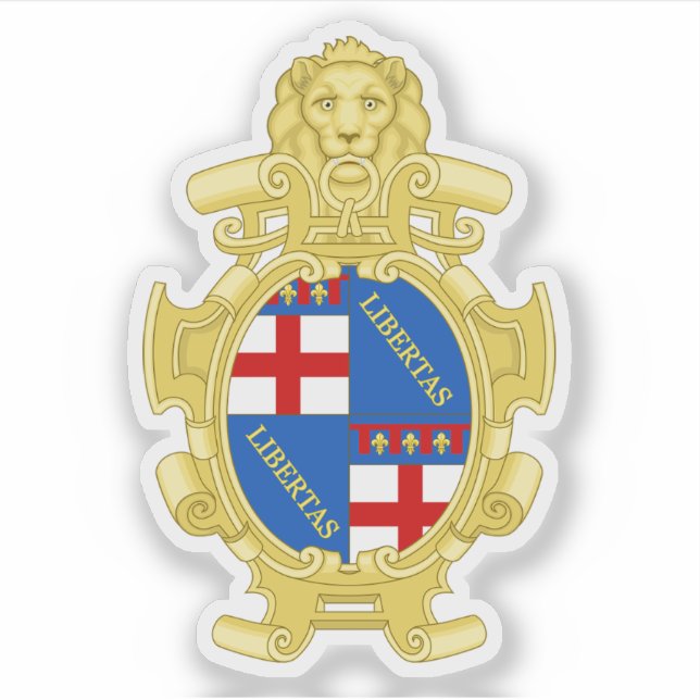 Sticker Armoiries de Bologne, Italie (Devant)