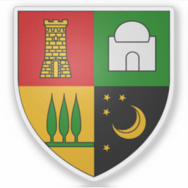 Sticker Armoiries de Bouzareah ou Bouzaréah, Algérie