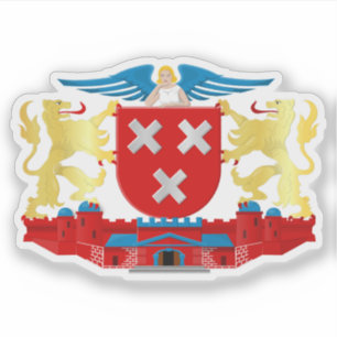 Sticker Armoiries de Breda, la Pays-Bas