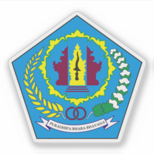 Sticker Armoiries de Denpasar, Indonésie