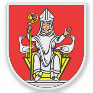 Sticker Armoiries de Frenštát pod Radhoštěm, République tc