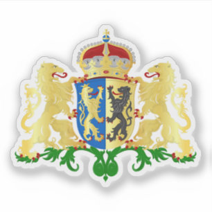 Sticker Armoiries de Gelderland, Pays-Bas