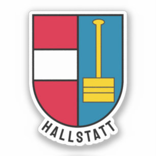 Sticker Armoiries de Hallstatt - AUTRICHE