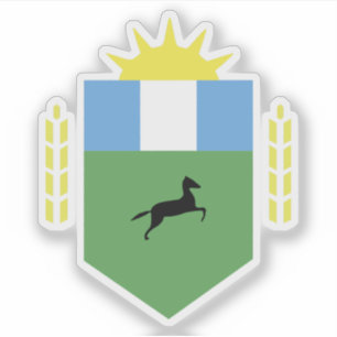 Sticker Armoiries de Hipólito Yrigoyen partido, Argentine