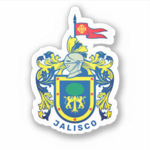 Sticker Armoiries de Jalisco, Mexique