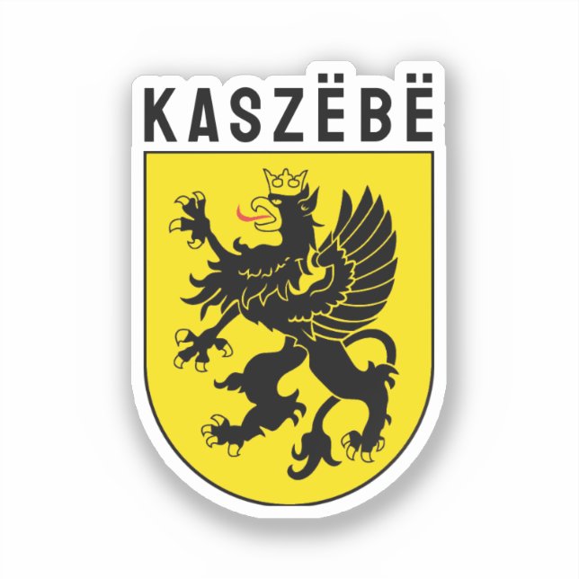 Sticker Armoiries de Kashubia (Recto)