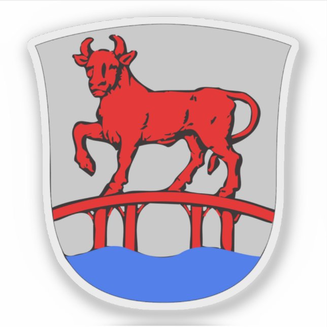 Sticker Armoiries de la commune de Rødovre (Devant)