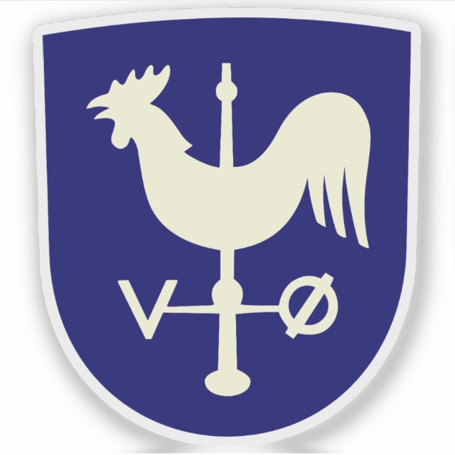 Sticker Armoiries de la municipalité d'Albertslund (Devant)
