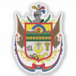 Sticker Armoiries de la province de Chimborazo, Équateur