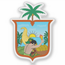 Sticker Armoiries de la province d'Esmeraldas, Équateur
