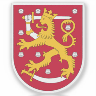 Sticker Armoiries de la République de Finlande