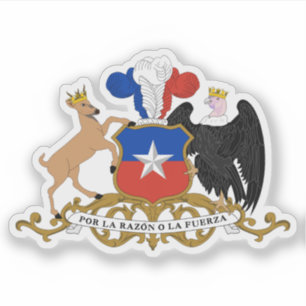 Sticker Armoiries de la République du Chili