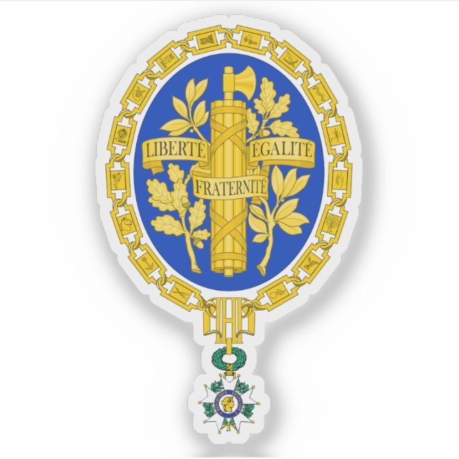Sticker Armoiries de la République française (Devant)