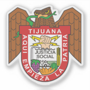 Sticker Armoiries de la ville de Tijuana, Mexique