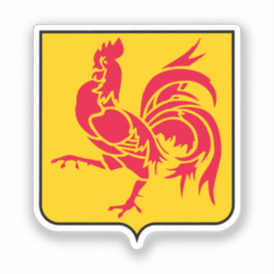 Sticker Armoiries de la Wallonie