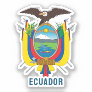 Sticker Armoiries de l'Équateur