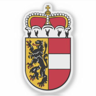 Sticker Armoiries de l'Etat de Salzbourg, Autriche