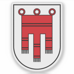 Sticker Armoiries de l'Etat de Vorarlberg, Autriche