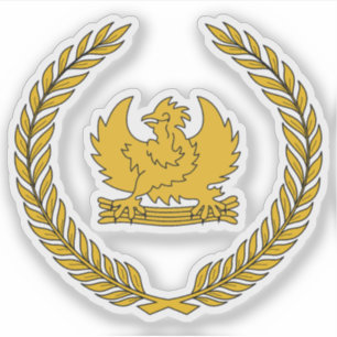 Sticker Armoiries de l'État d'Indonésie orientale