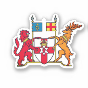 Sticker Armoiries de l'Irlande du Nord