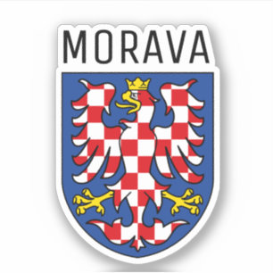 Sticker Armoiries de Moravie - TCHÉTCHIE