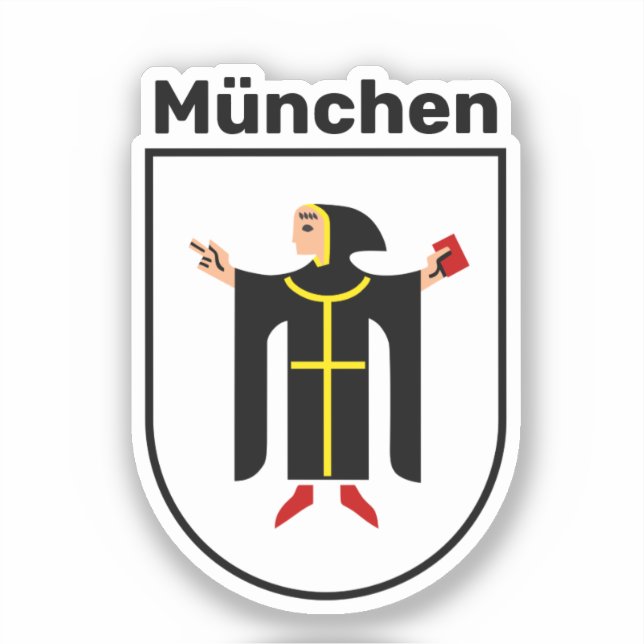 Sticker Armoiries de Munich (Recto)