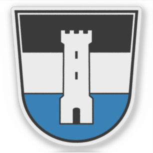 Sticker Armoiries de Neu-Ulm, Allemagne