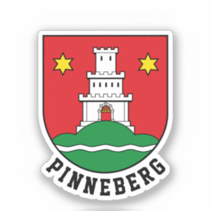 Sticker Armoiries de Pinneberg, Allemagne