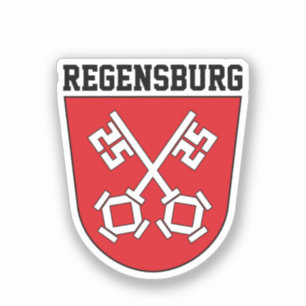 Sticker Armoiries de Ratisbonne, Allemagne