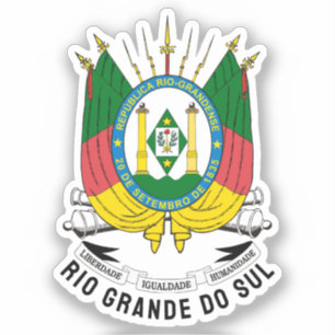 Sticker Armoiries de Rio Grande do Sul - Brésil